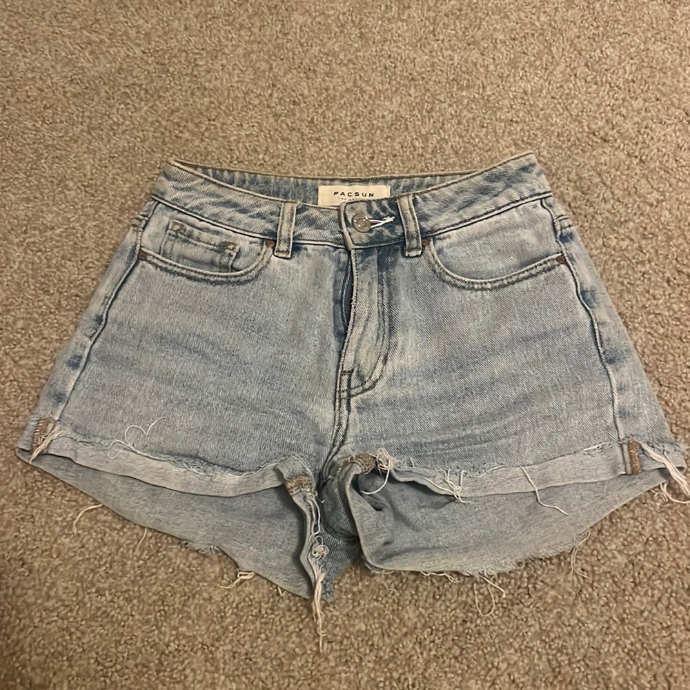 Light Wash Pacsun Denim Shorts